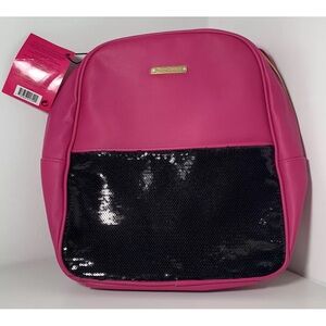 Juicy couture backpack with black sequins